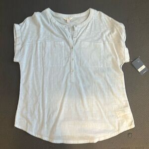 NWT lucky brand t shirt light blue size medium